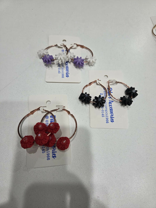 Hoops whit flowers