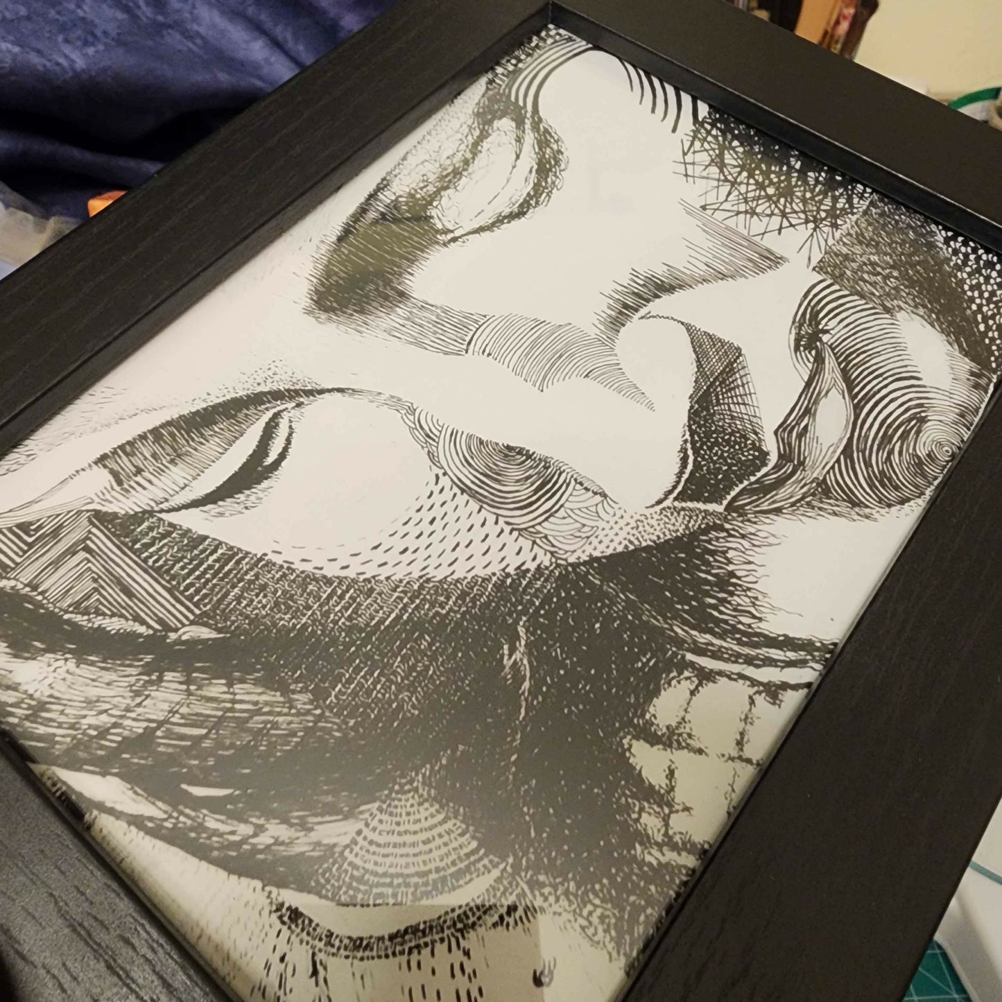 la pieta framed
