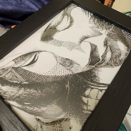 la pieta framed