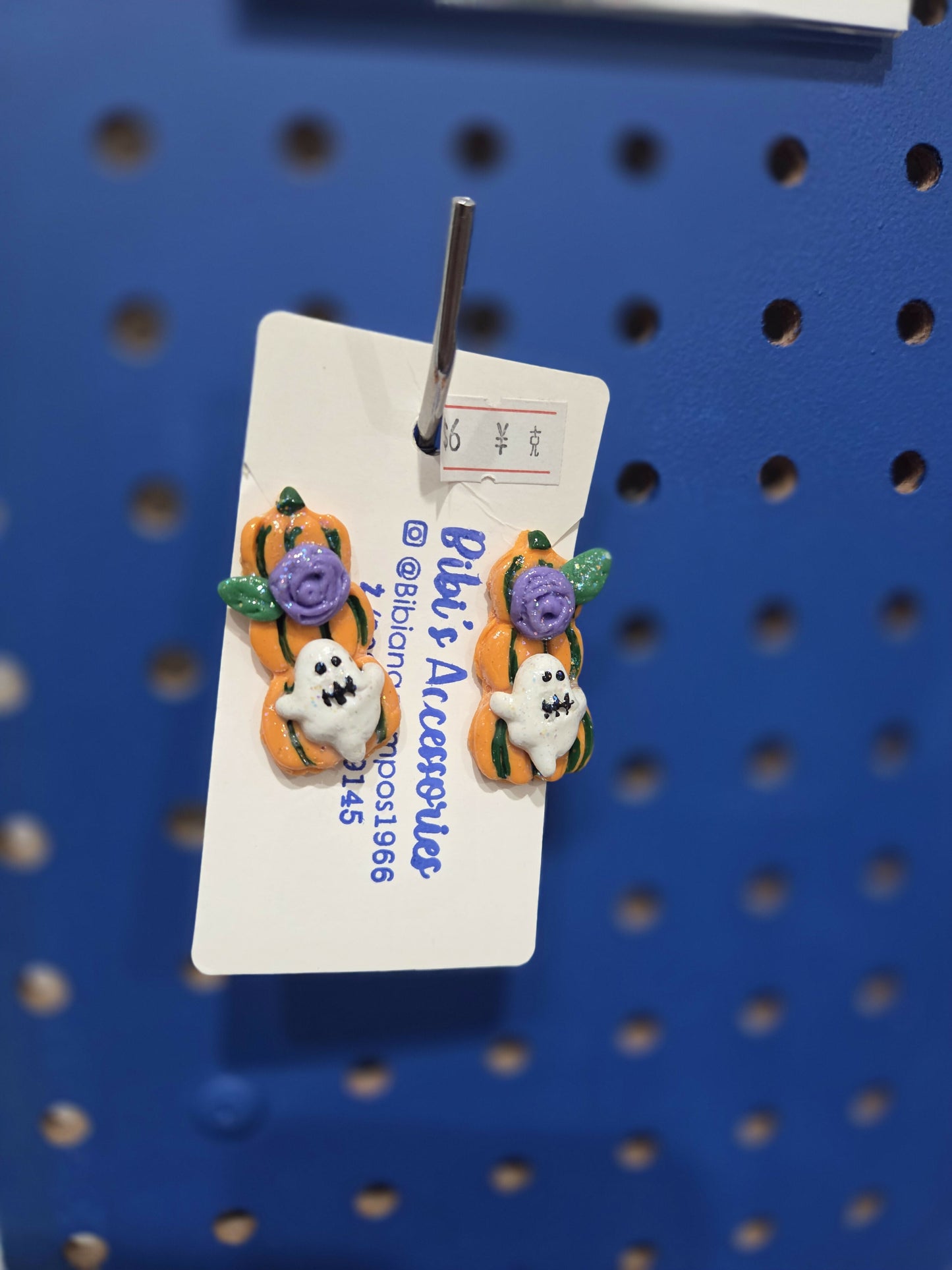 Aretes Calabasas Halloween