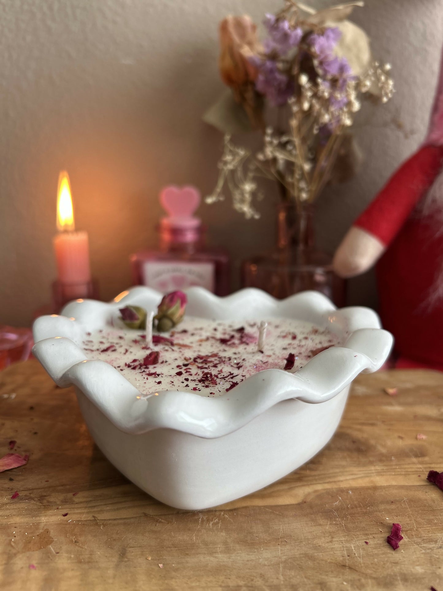 Heart Shape Soywax Candle