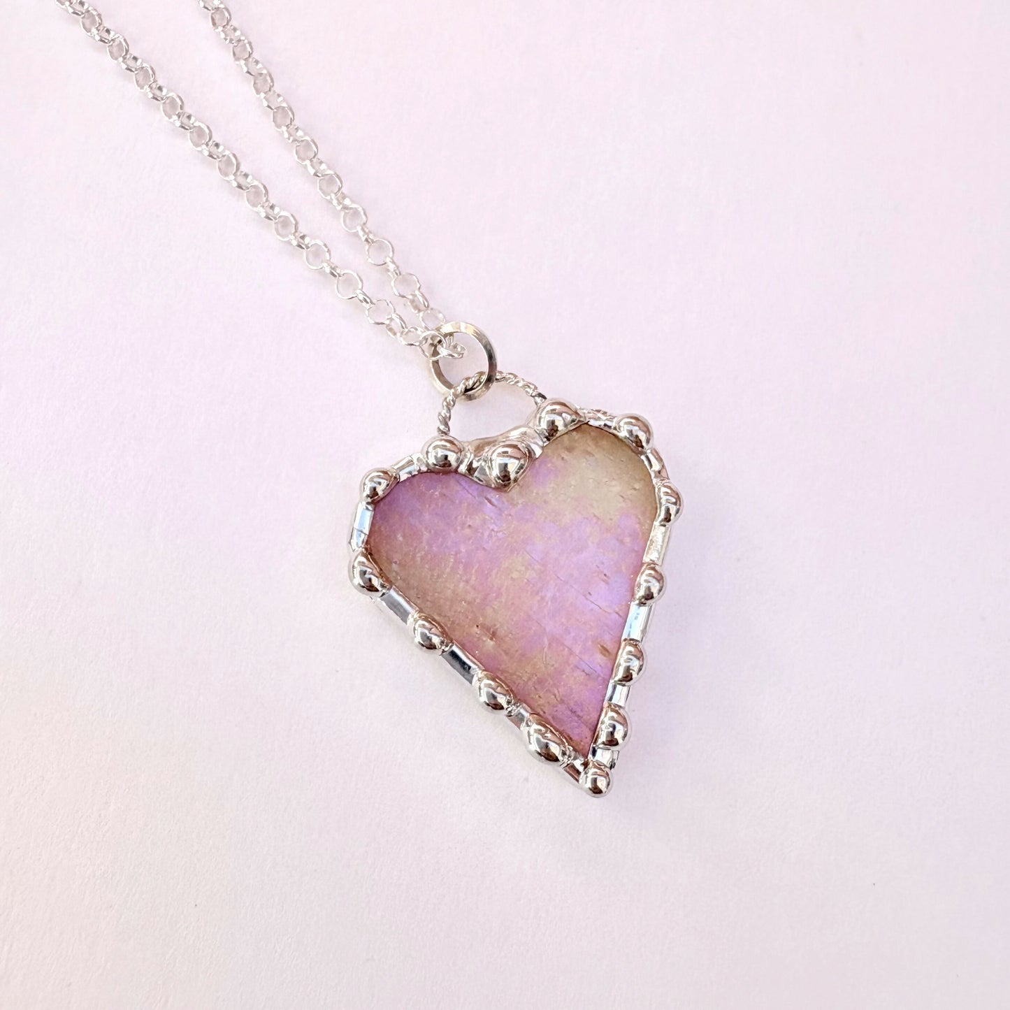 Corazon Silver Necklace