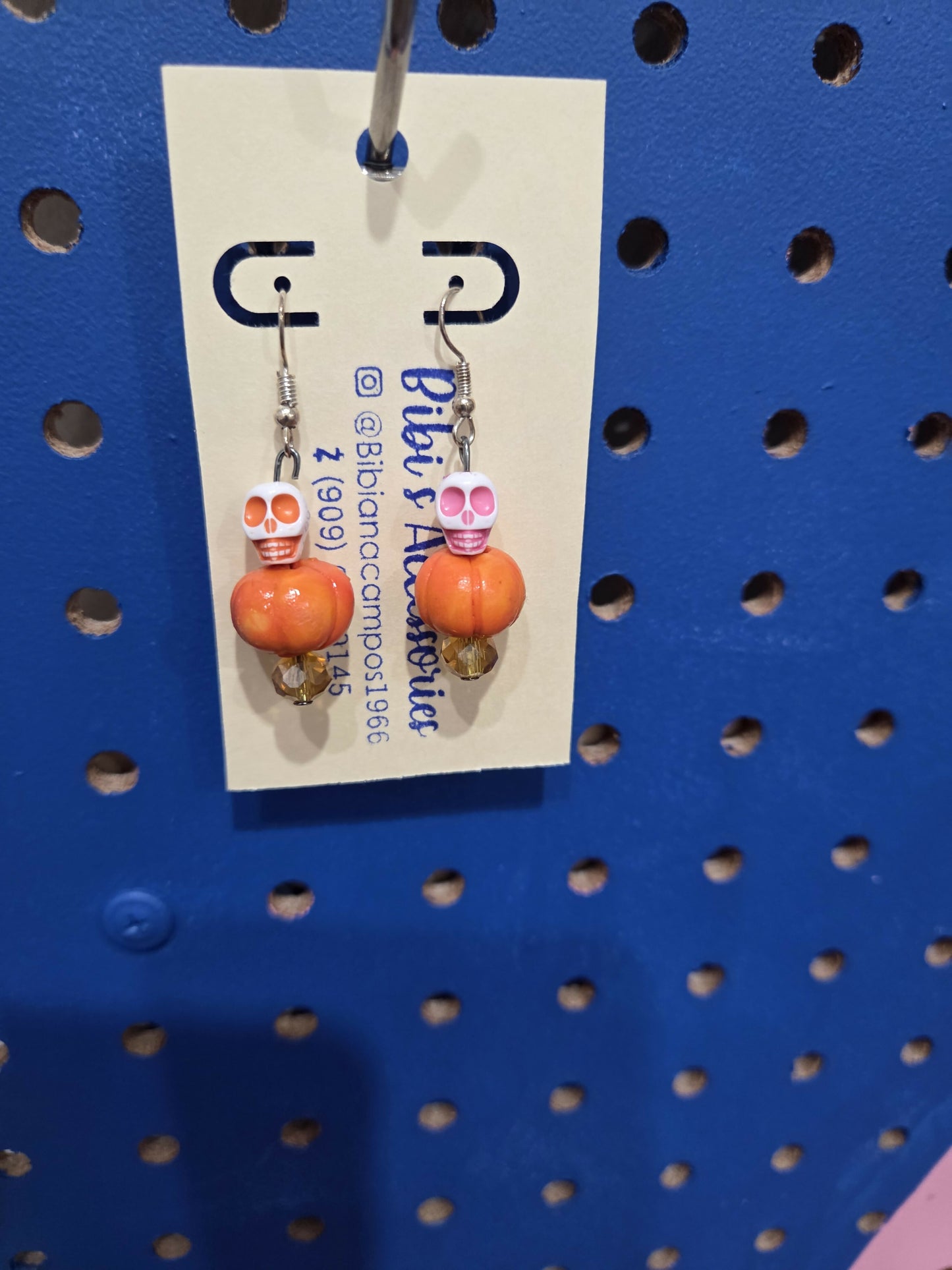 Aretes Calabasas Halloween