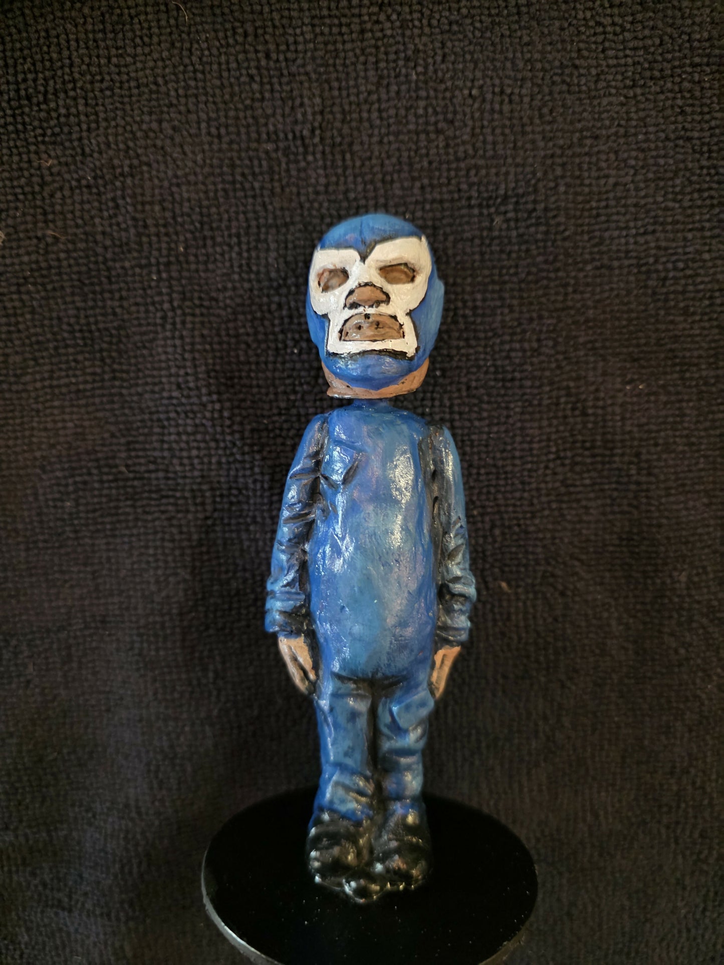 Mini luchador the Blue Demon