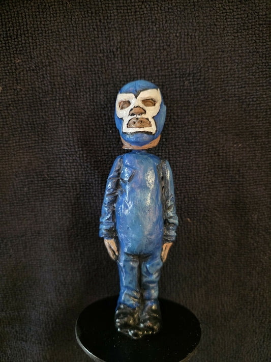 Mini luchador the Blue Demon