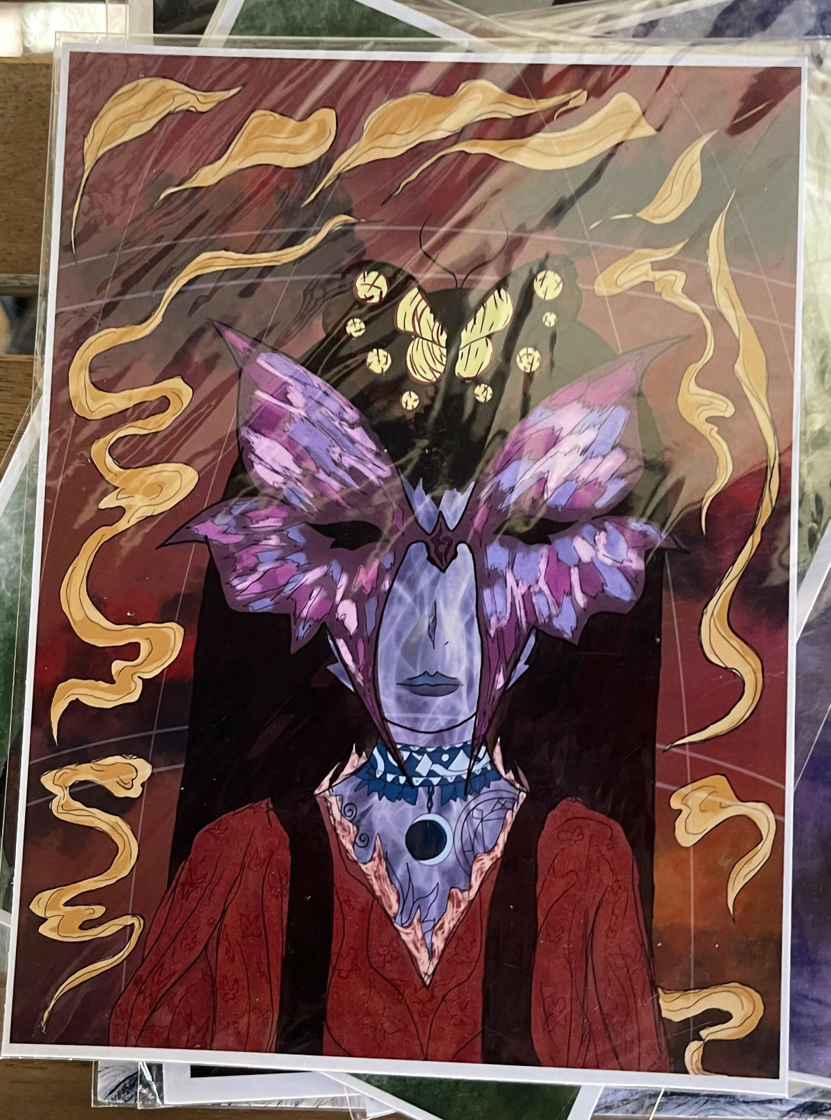The Seer butterfly woman