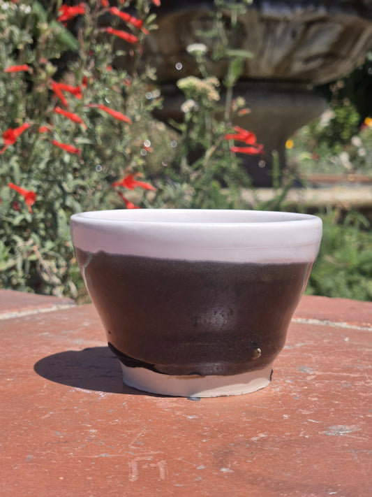 Black and White Tea Cup