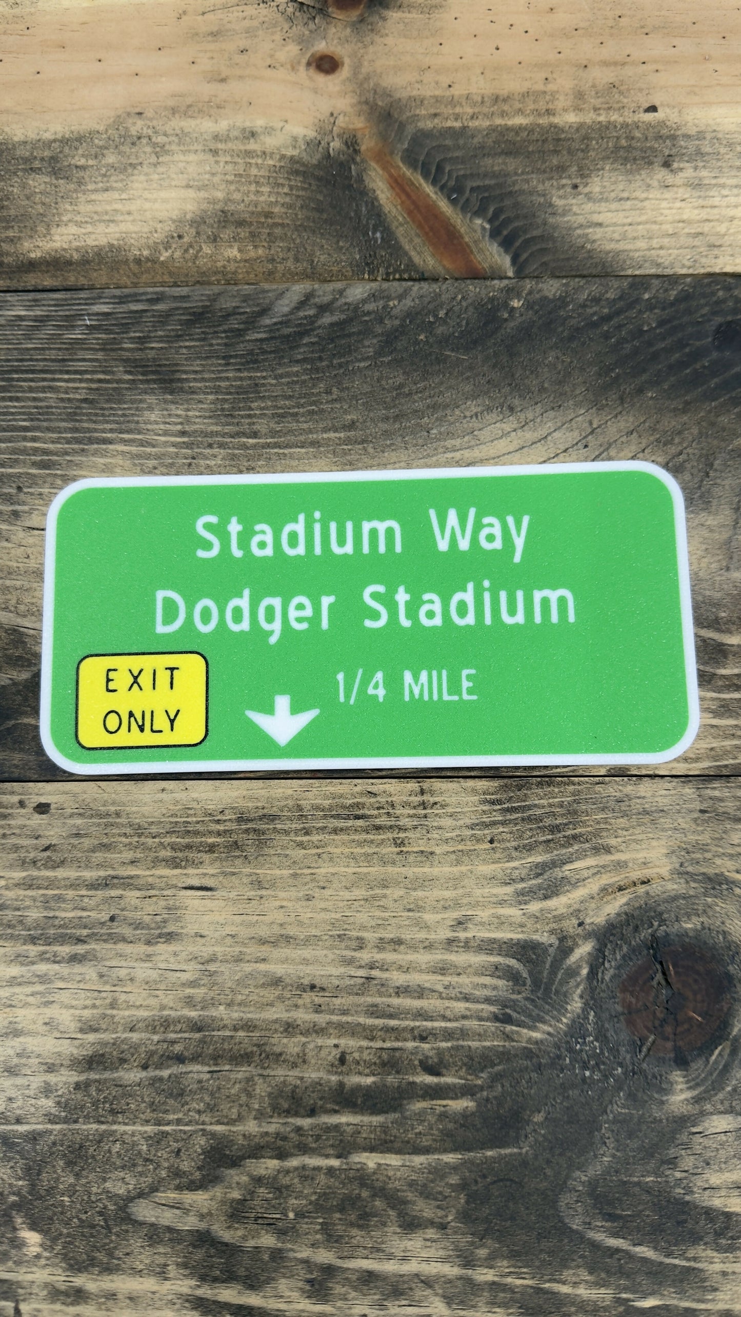 Dodgers Freeway Sign