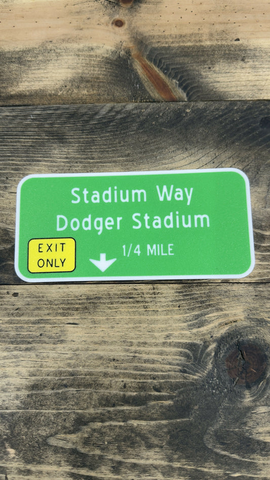 Dodgers Freeway Sign
