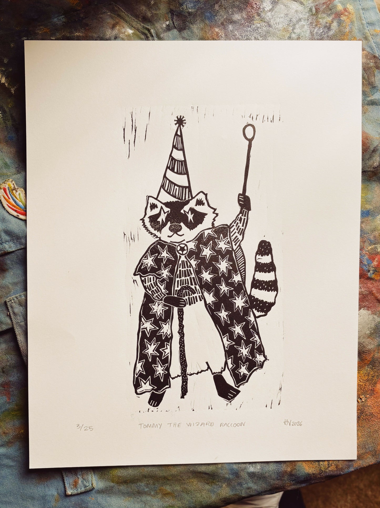 Tommy the Wizard Raccoon