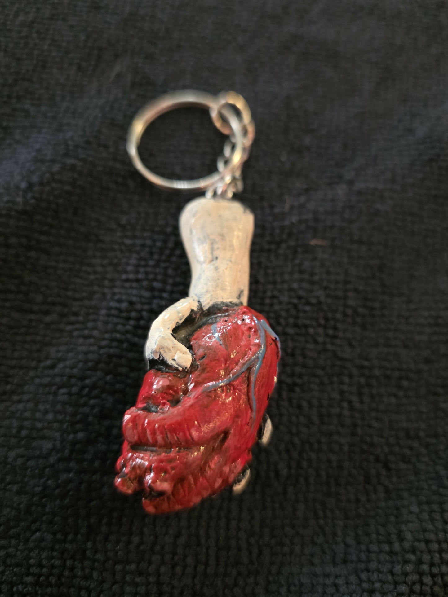 Hand with heart Keychain