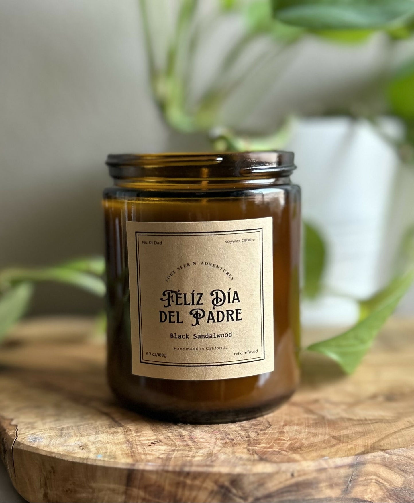 Fathers Day Candle