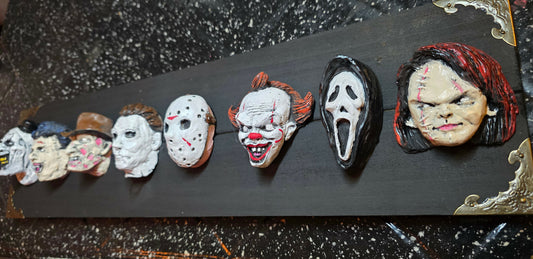 Slashers horror plaque