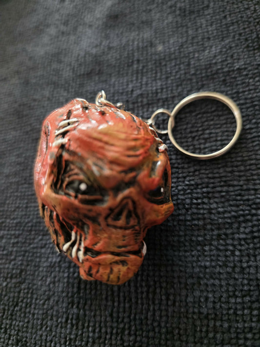 Sam trick or treat unmasked Keychain