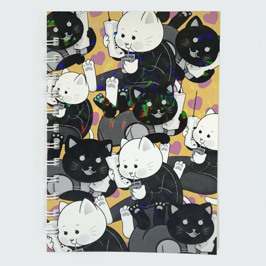 Black KittyCall Holo Sketchbook
