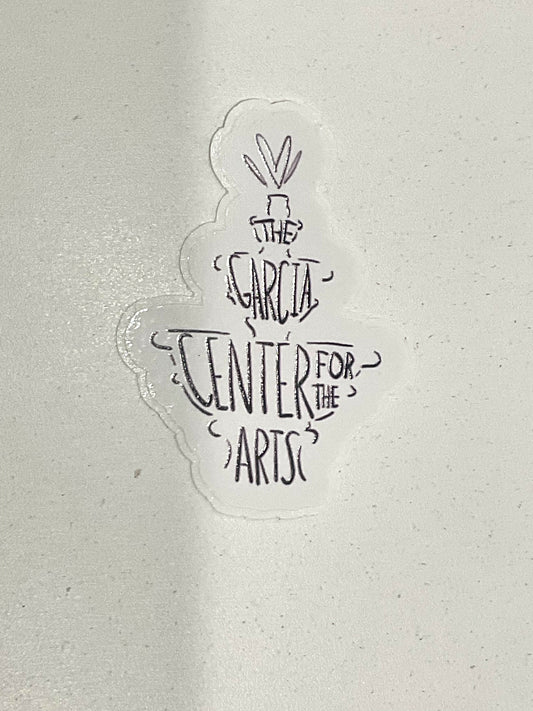 The Garcia Center Fountain Sticker