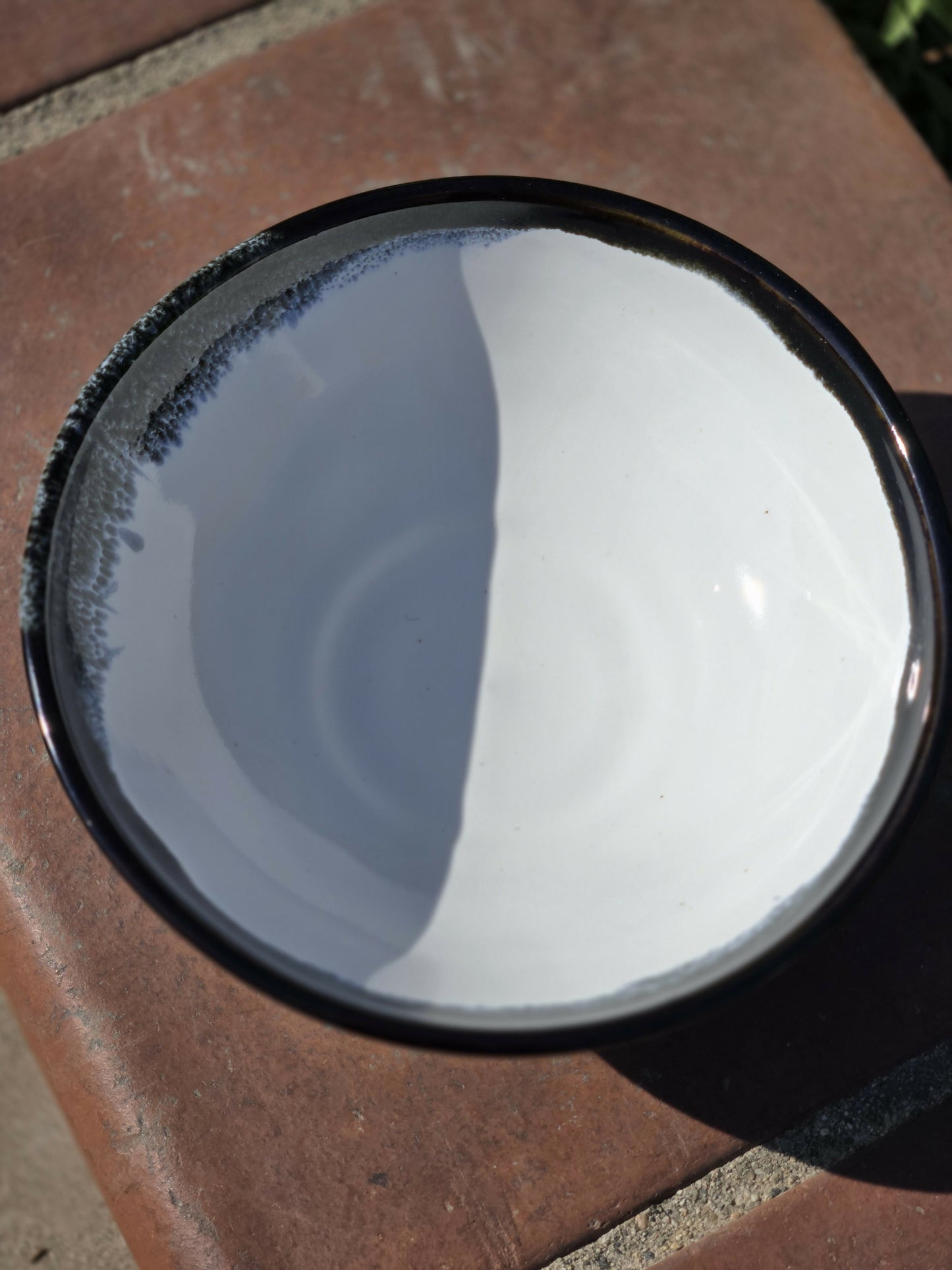 Black and White Large Bowl