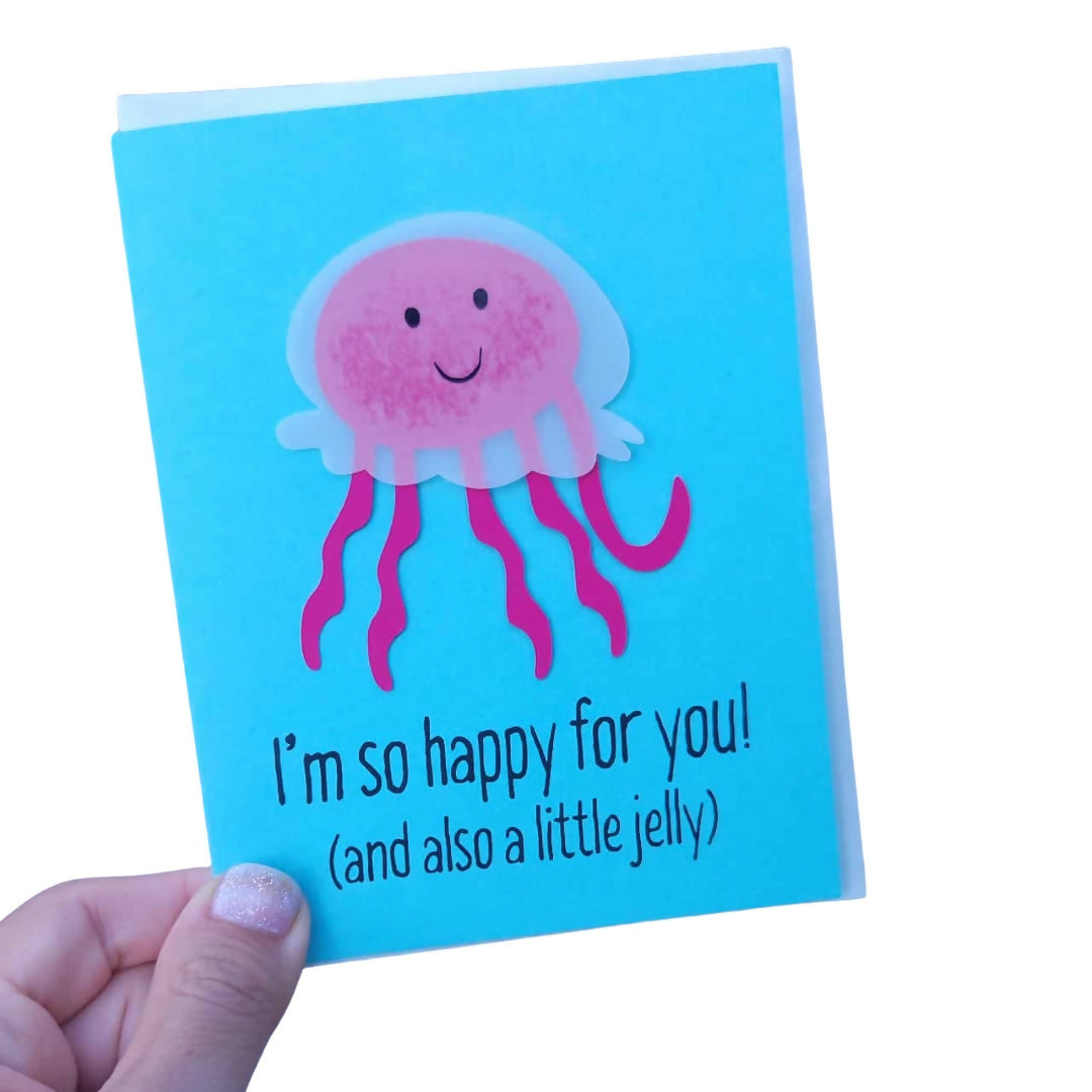 A Little Jelly Congratulations Handmade Card