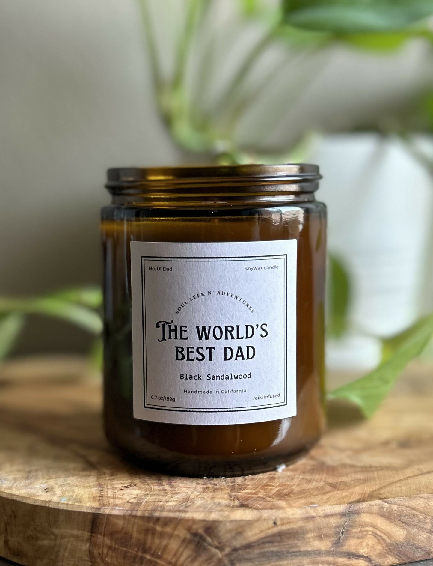 Fathers Day Candle