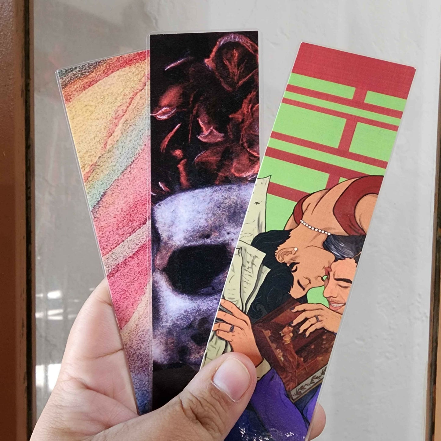 double sided bookmark