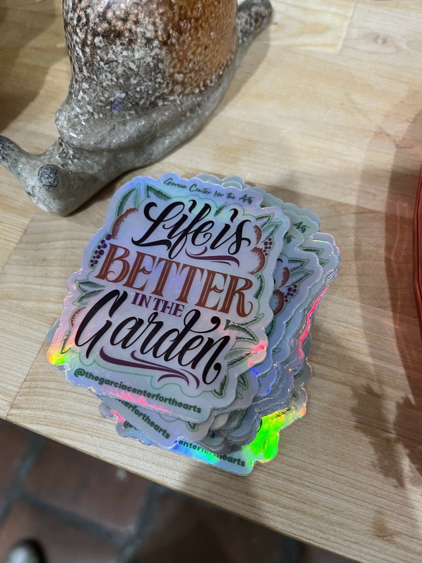 In the Garden Sticker