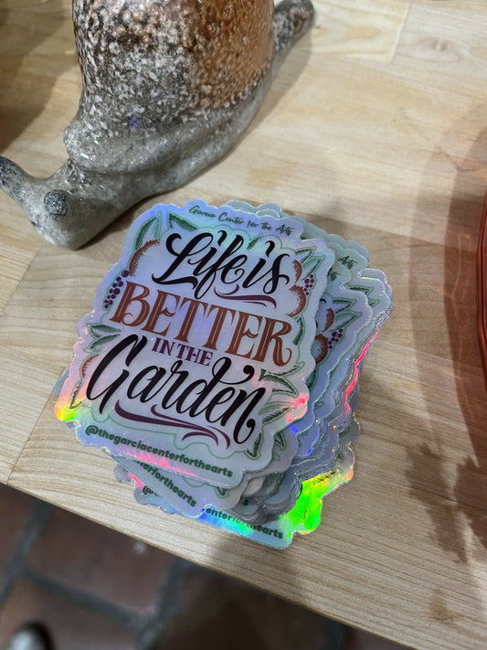 In the Garden Sticker