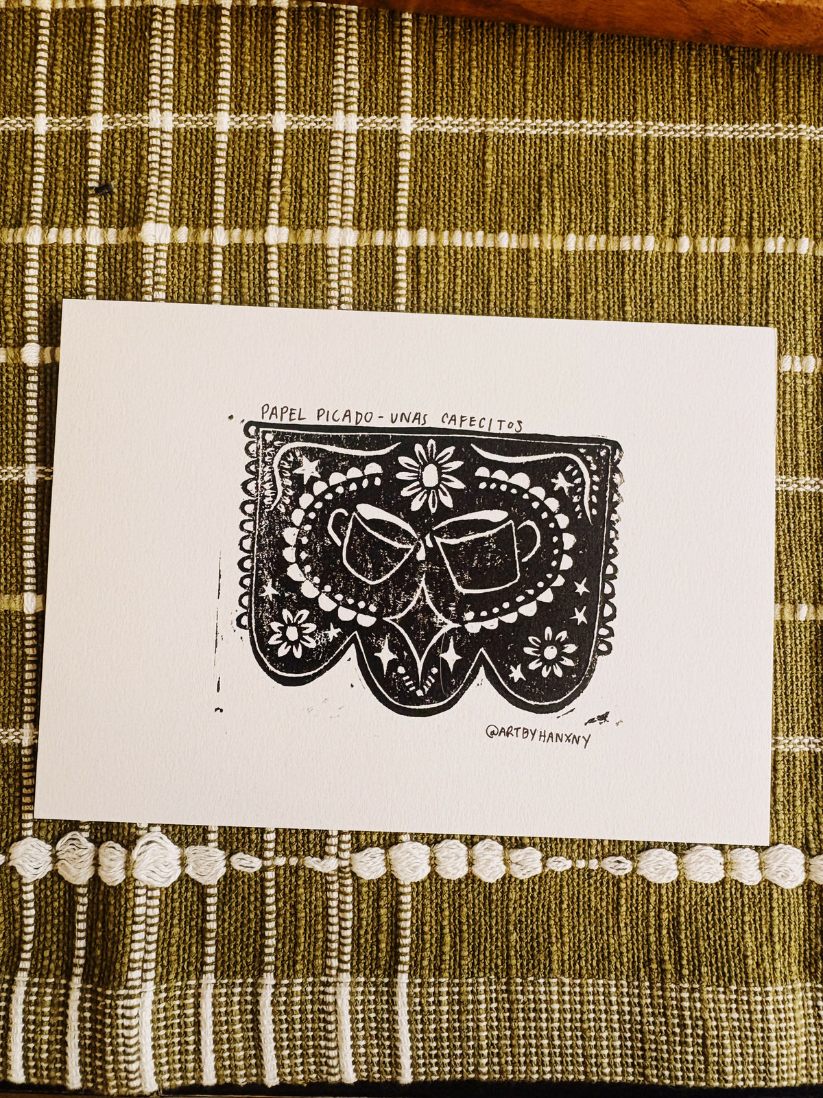 papel picado - unas cafecitos