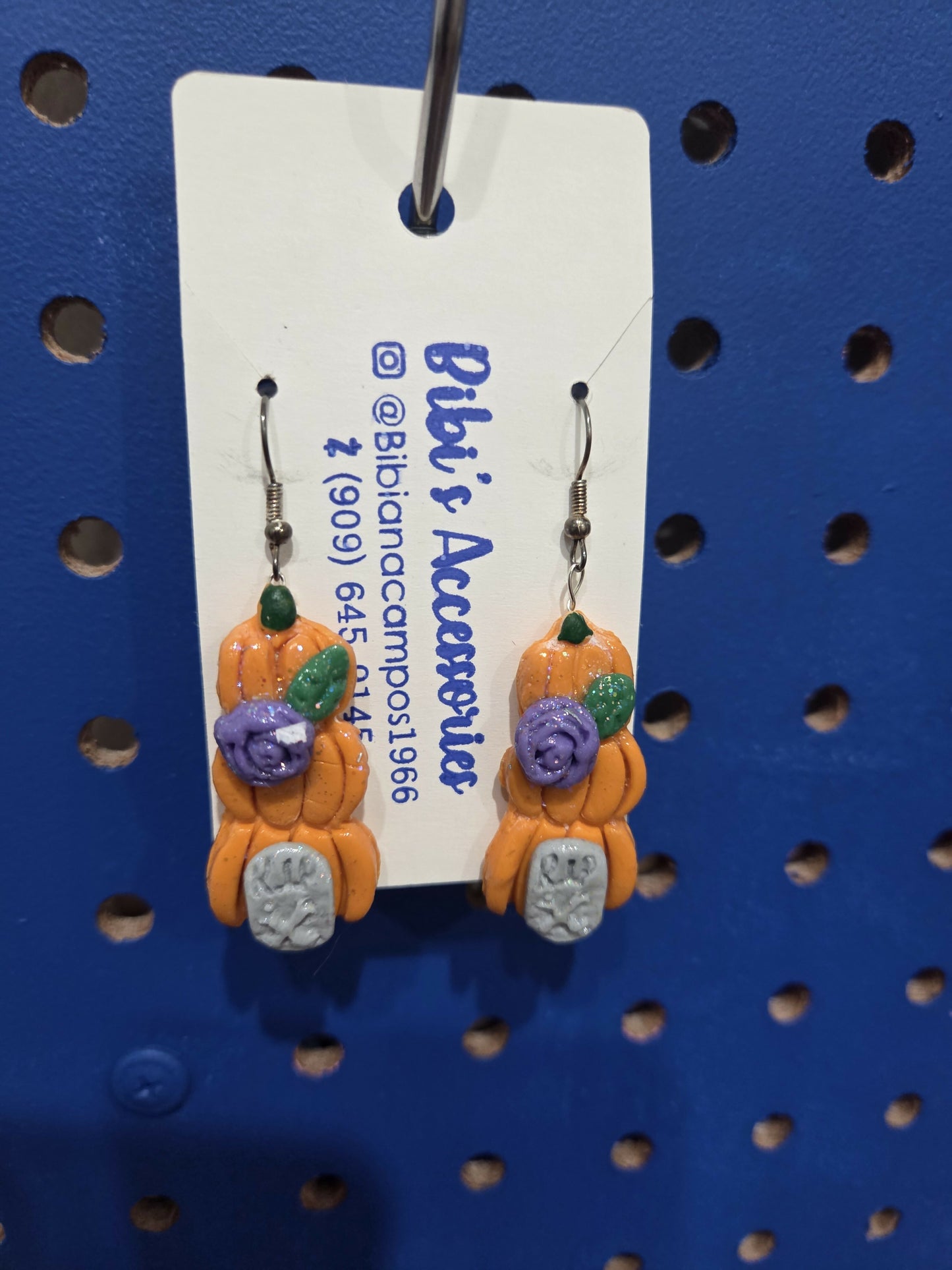 Aretes Calabasas Halloween