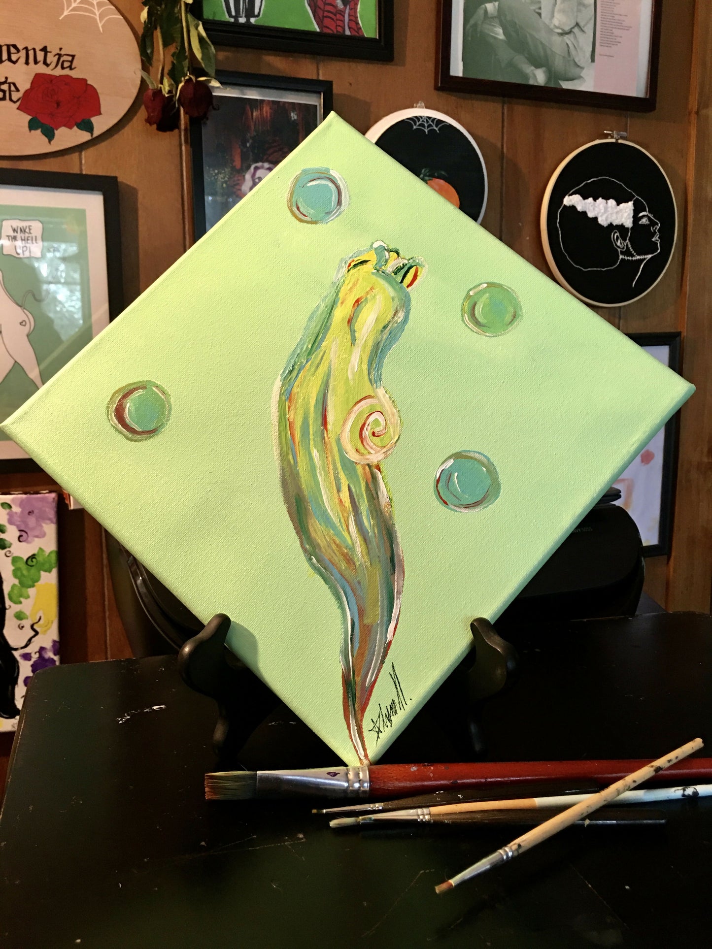 Froot by the Foot Painting