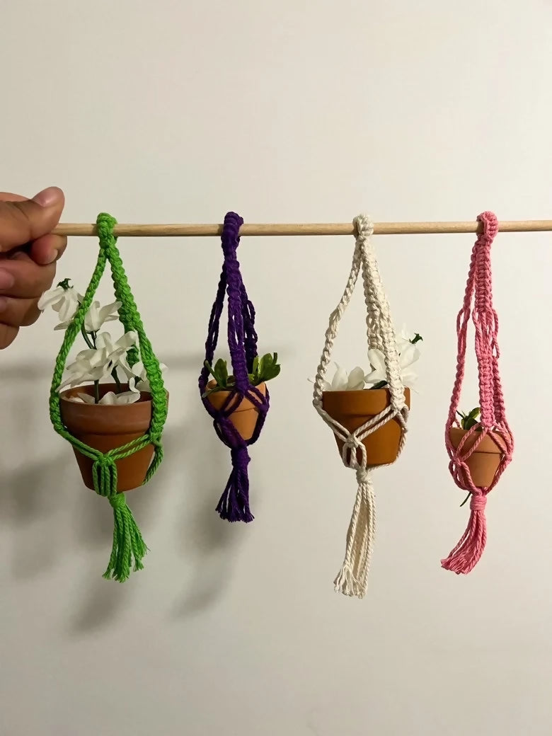 Mini Macrame Plant Hanger