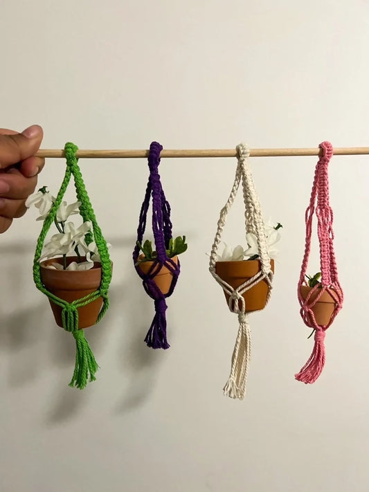 Mini Macrame Plant Hanger