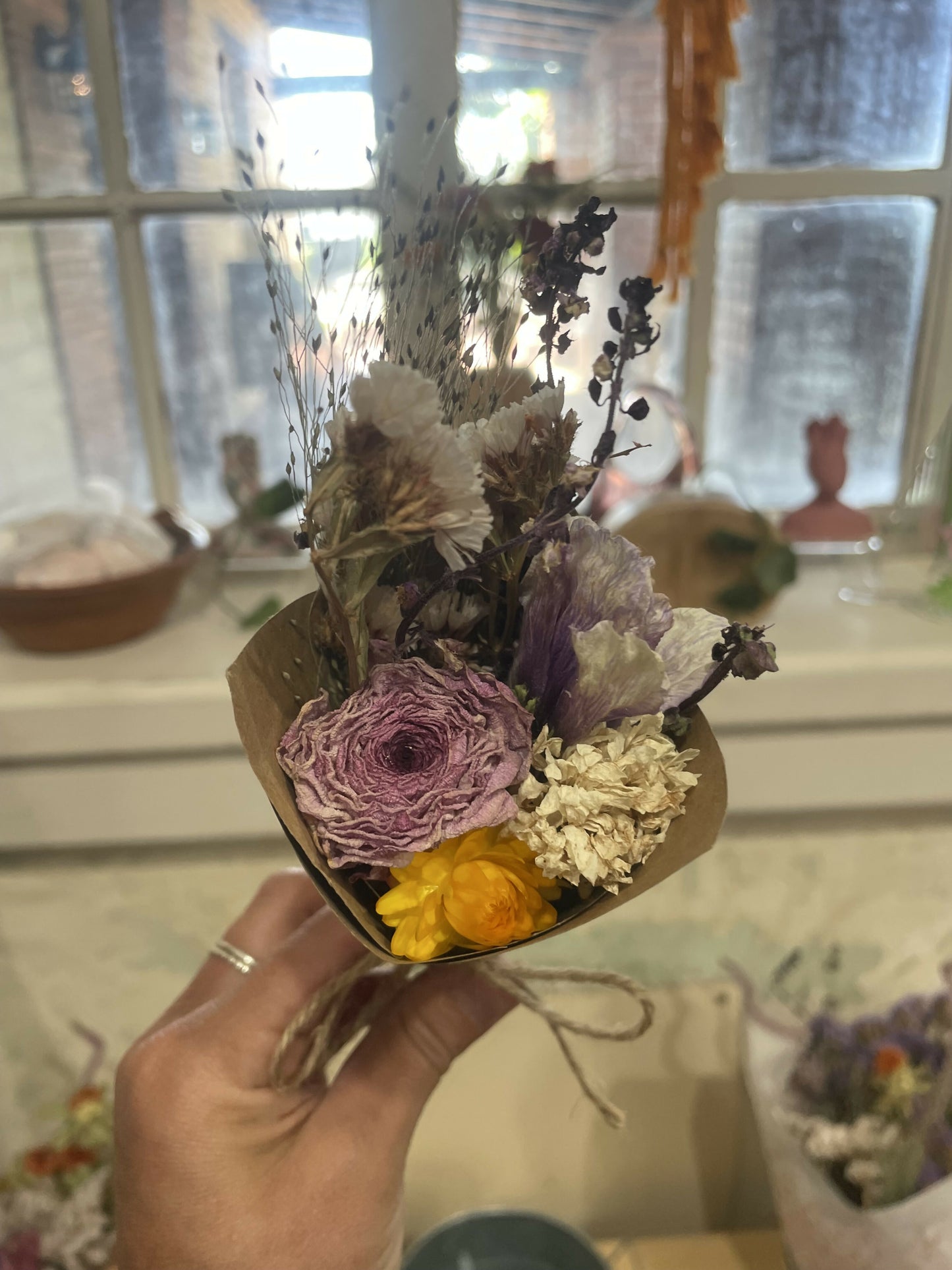 Magnet Mini dried bouquet