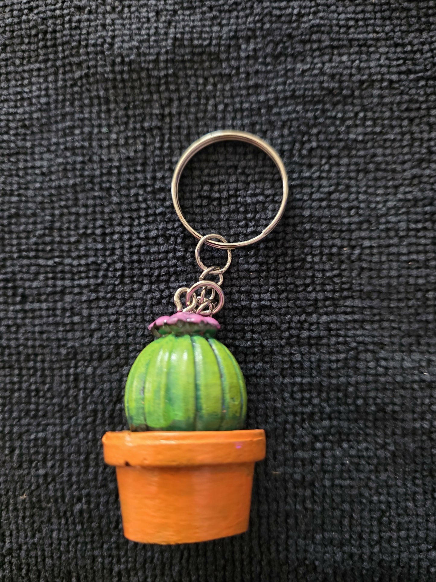 Cactus Keychain
