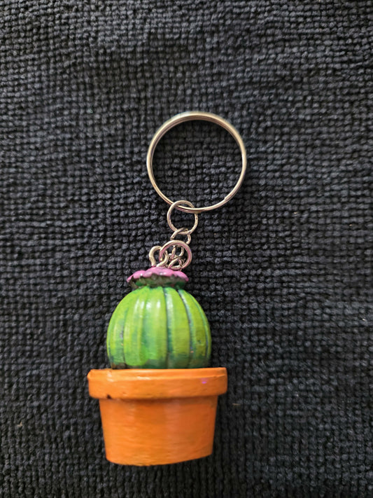 Cactus Keychain