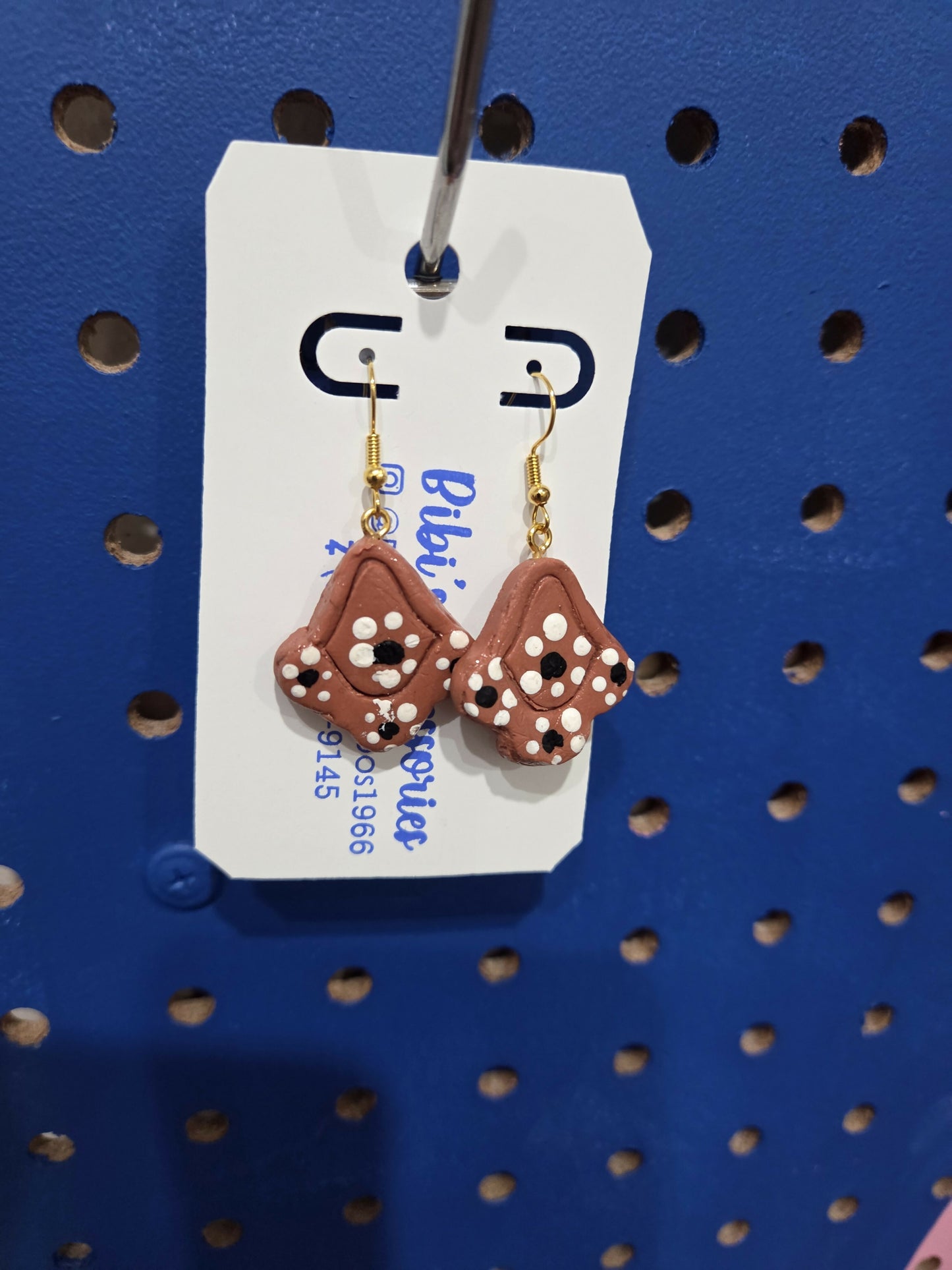 Aretes mexicanos tipo barro