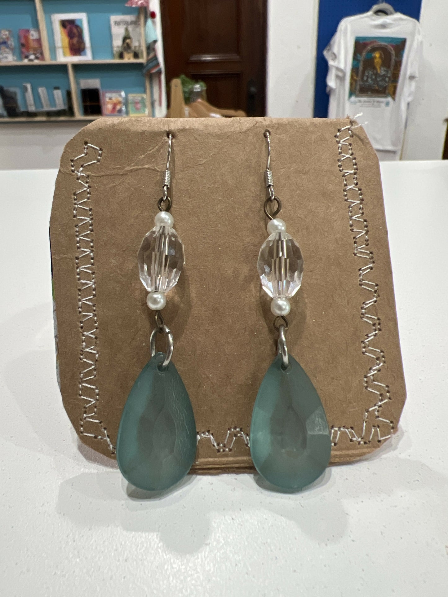 Rain drop earrings