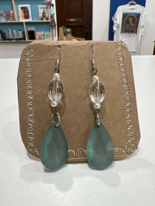 Rain drop earrings