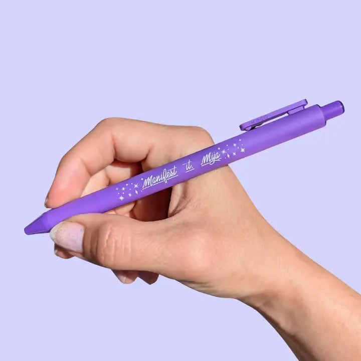 Manifest It Mija Black Ink Pen