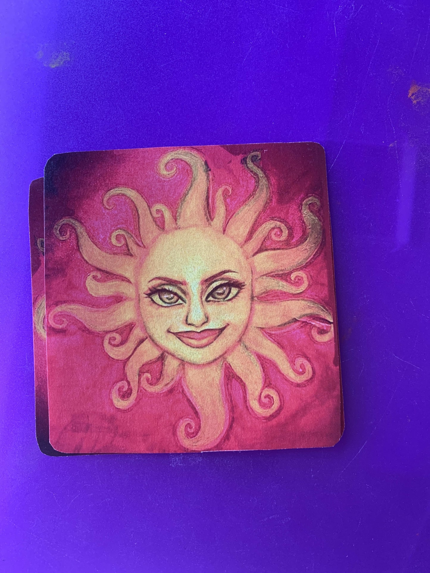 Sun Sticker