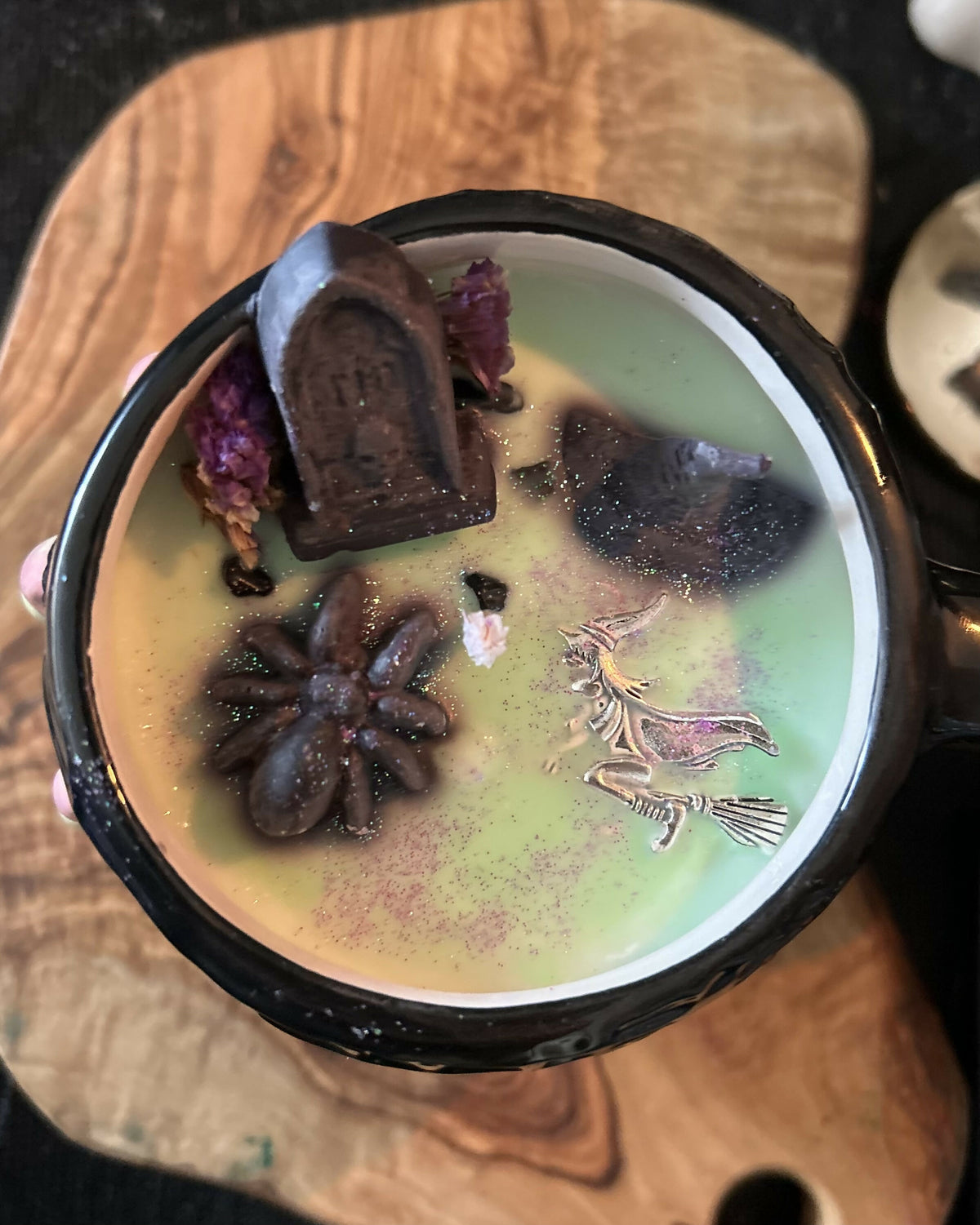 Witches Hand Candle