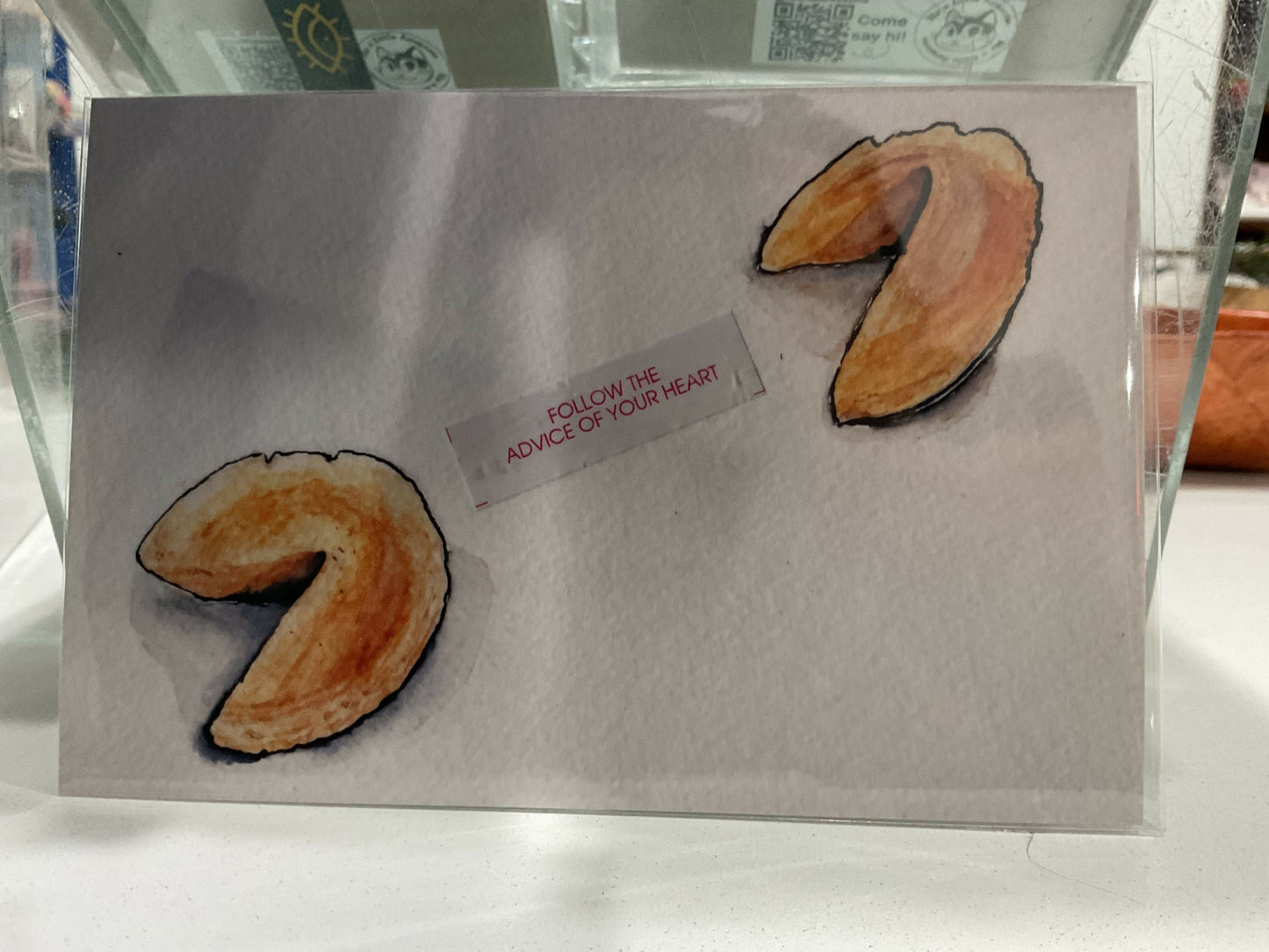 Fortune cookie print