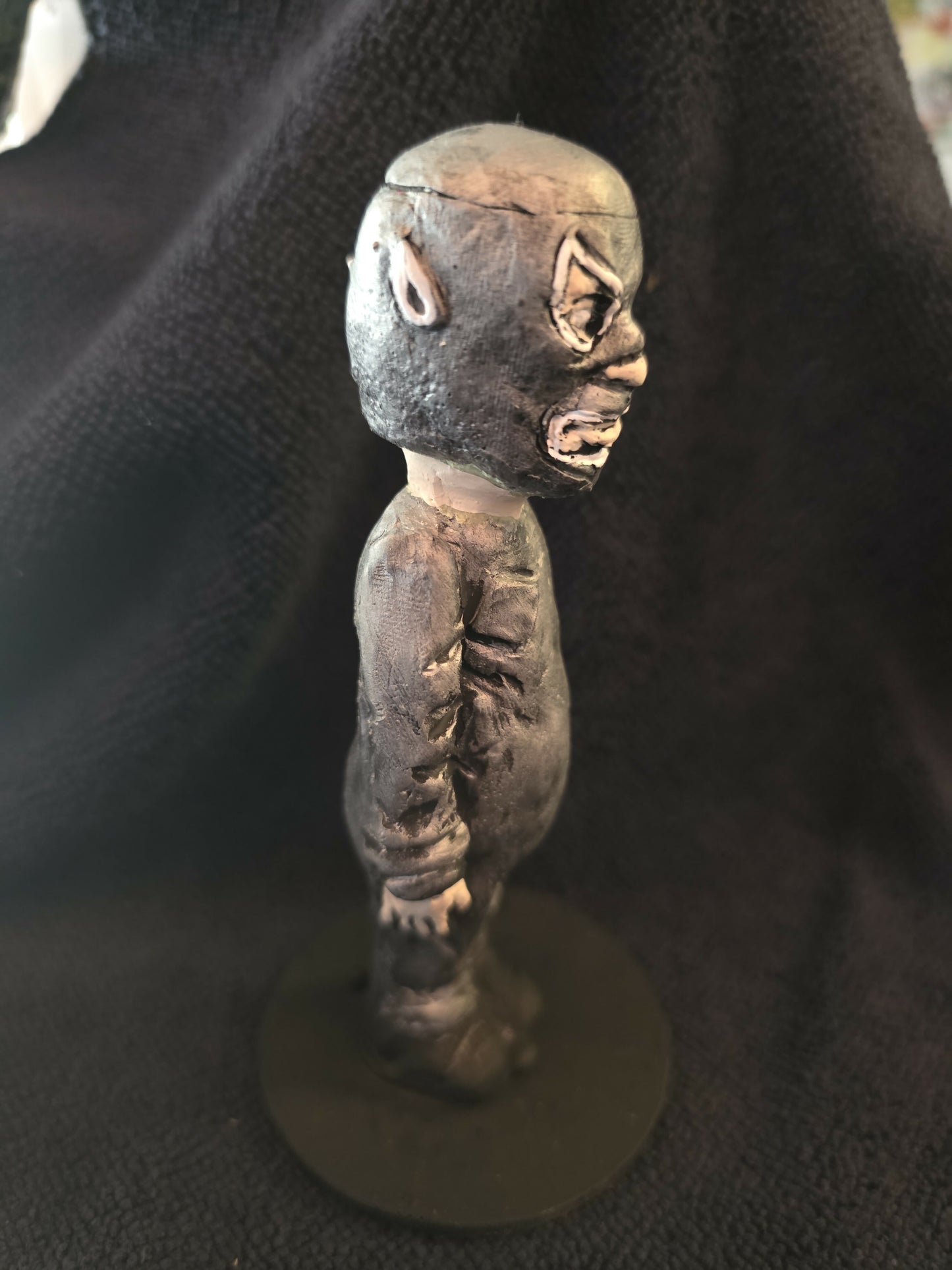 Mini luchador El Santo
