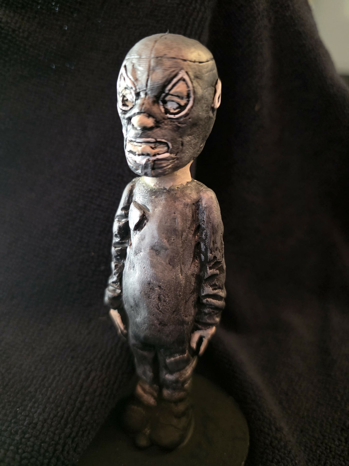 Mini luchador El Santo