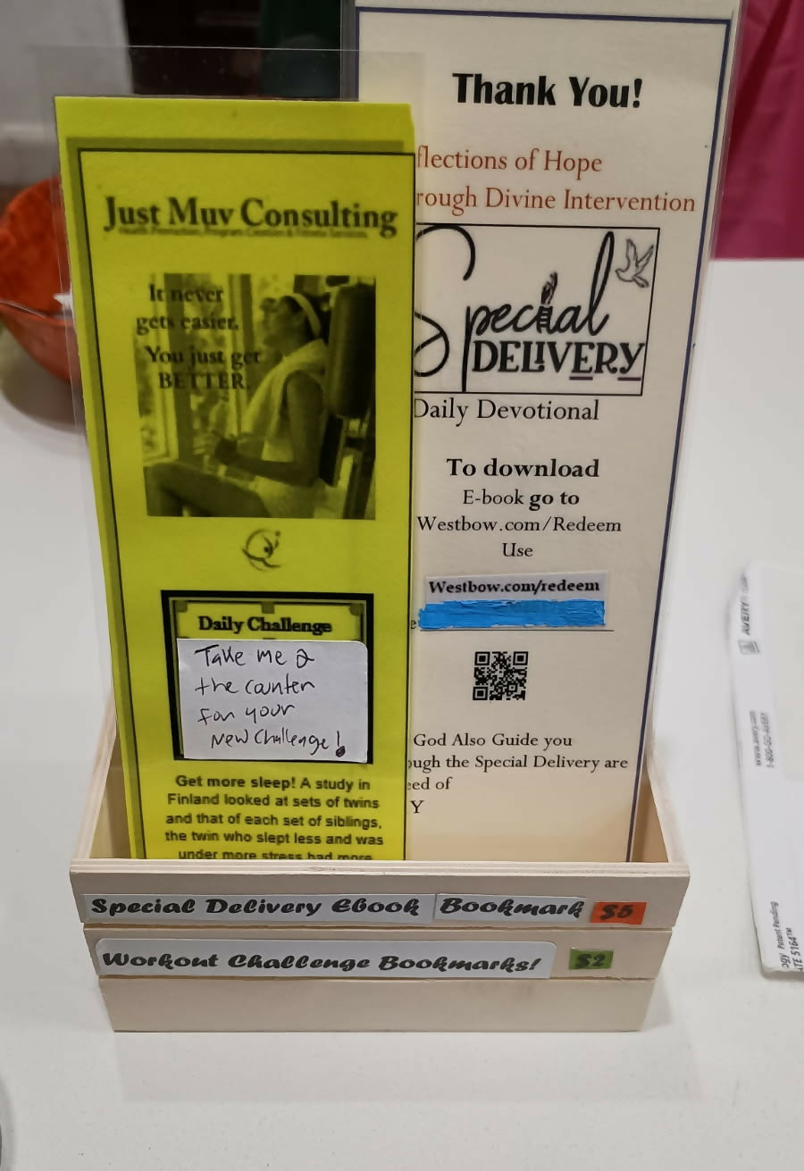 Fit challenge Bookmarks