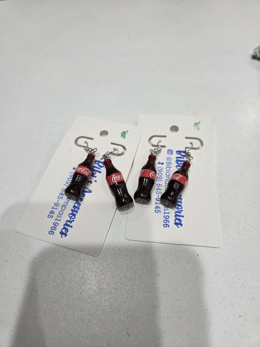Coca-Cola earrings