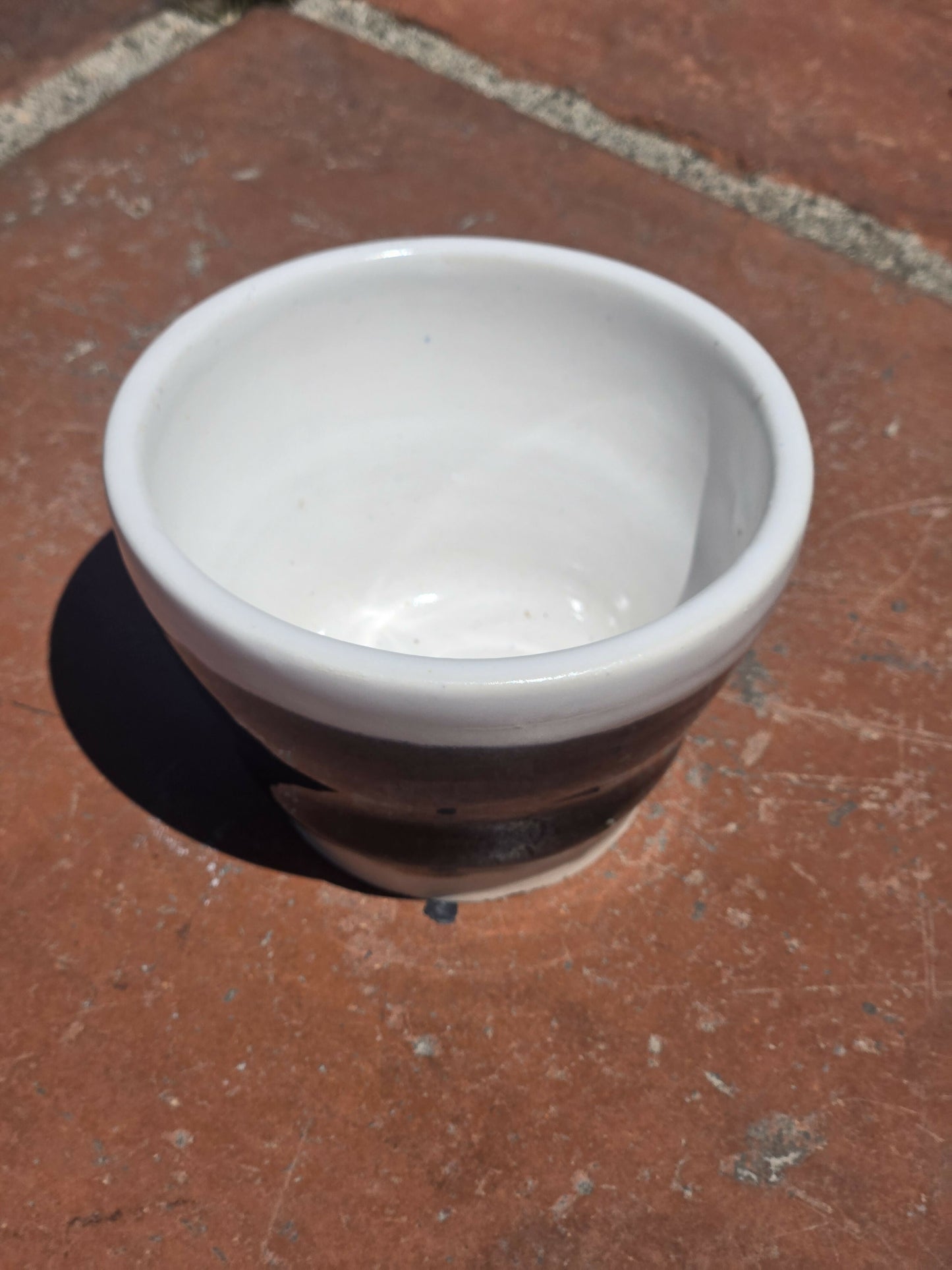 Black and White Tea Cup