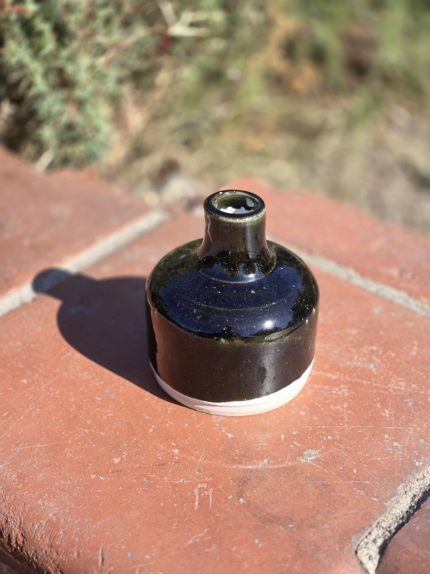 Black and White Bottle Vase