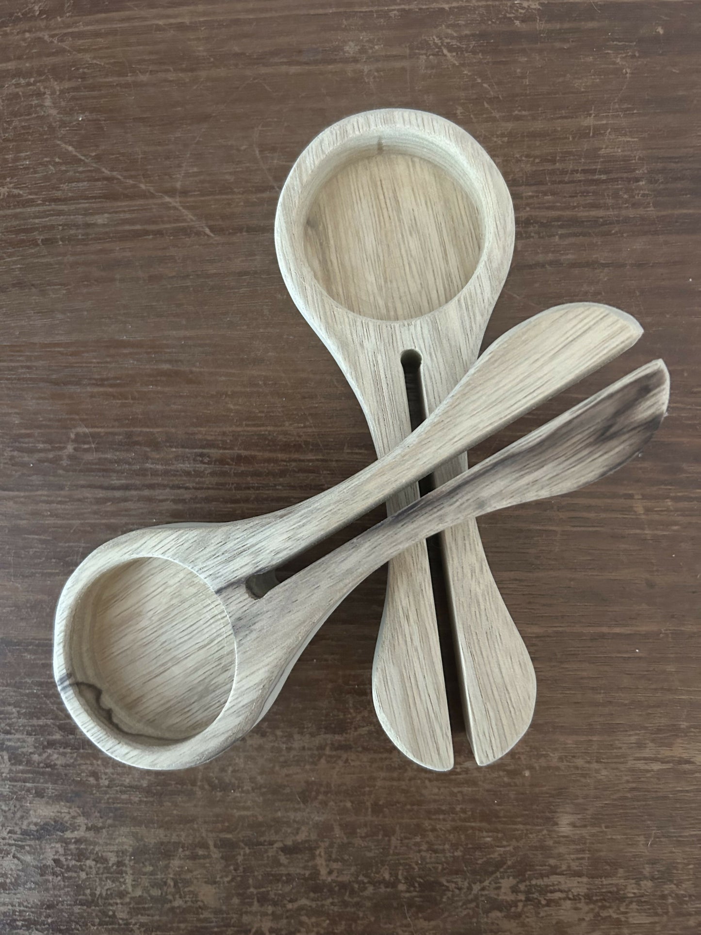 WoodenCogDesigns - Coffee Scoop Bag Clip (Black Limba)