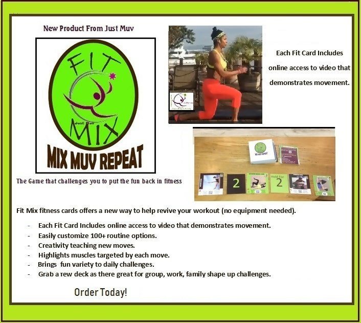 Fit Mix Fitness Card Game