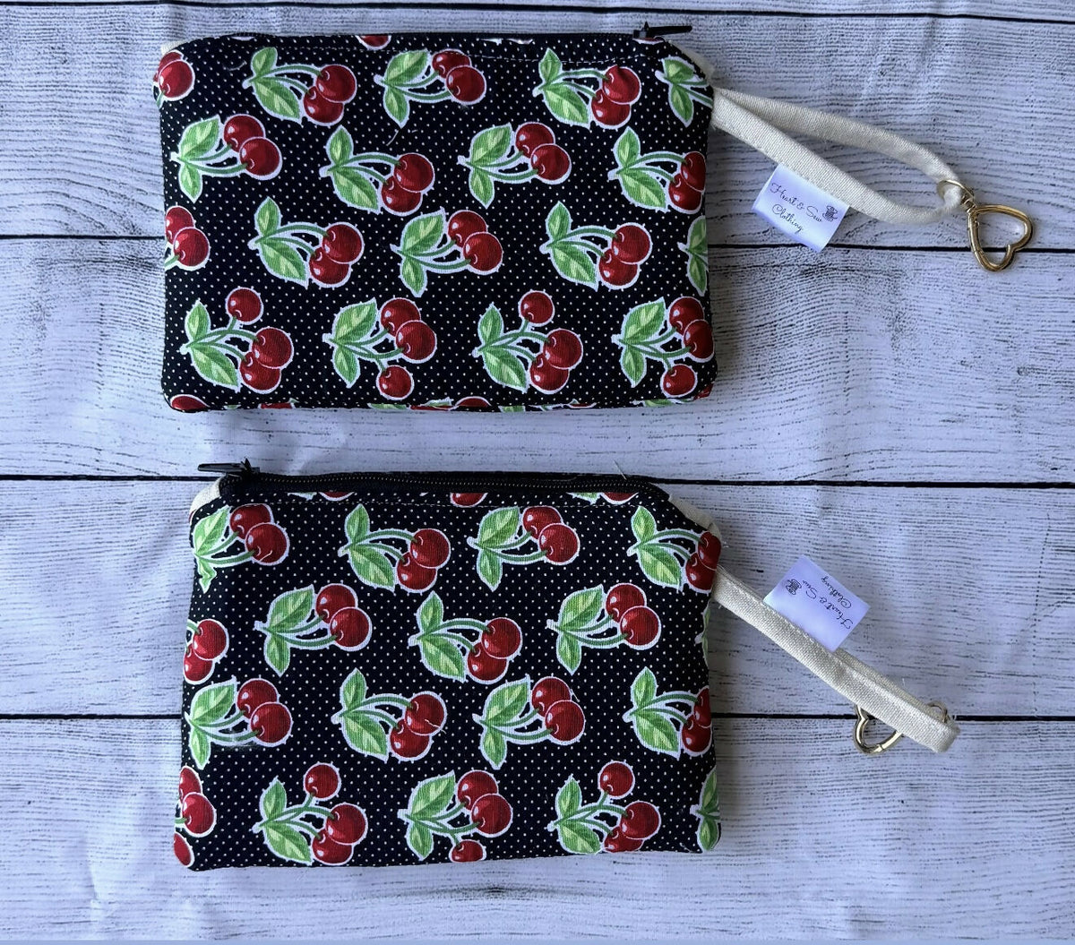 Black Cherry Wristlet